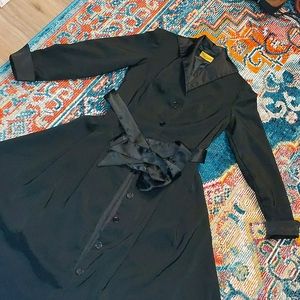 Bernie Dexter Black Henrietta Coat
